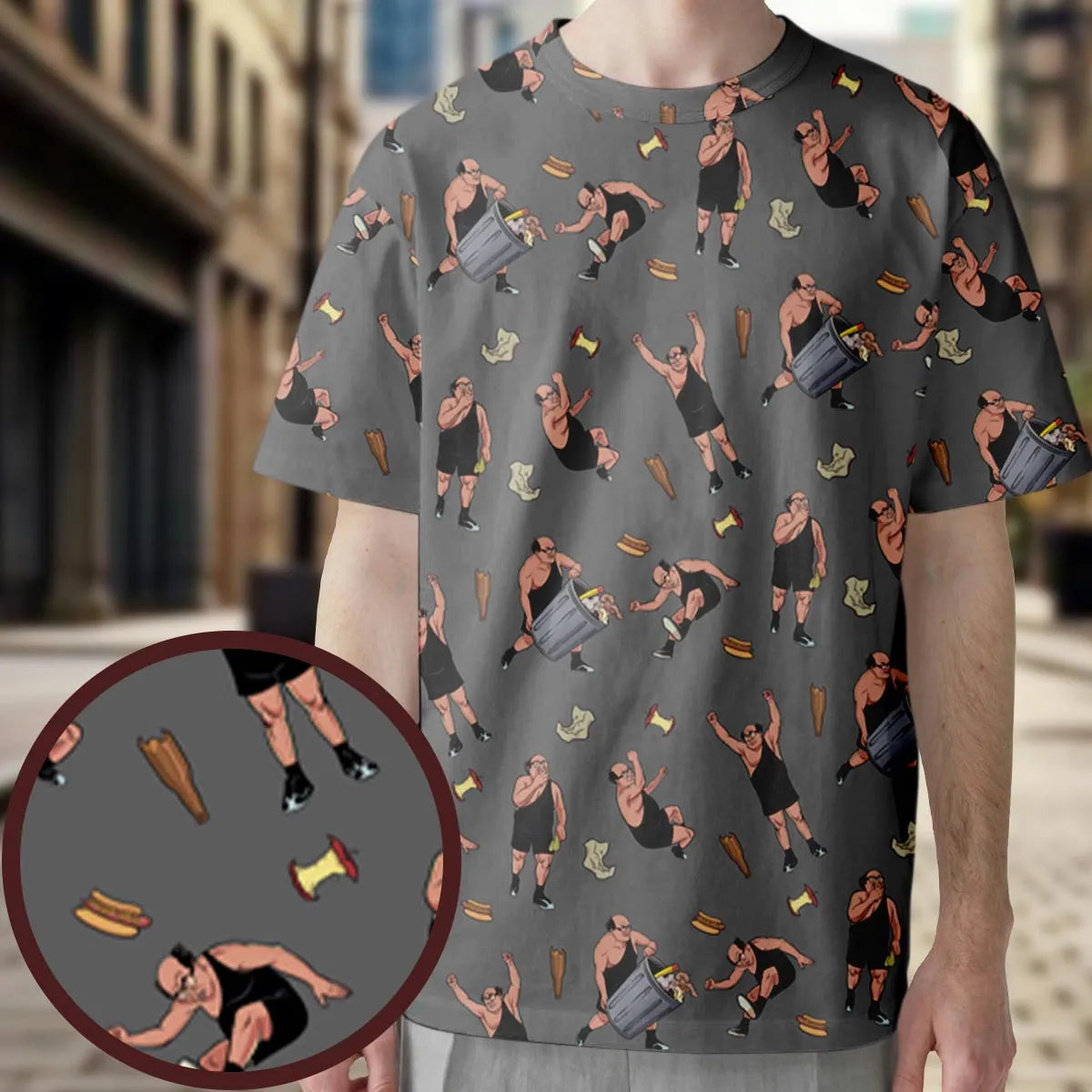 Full Print T-Shirt - 63PA7EYT