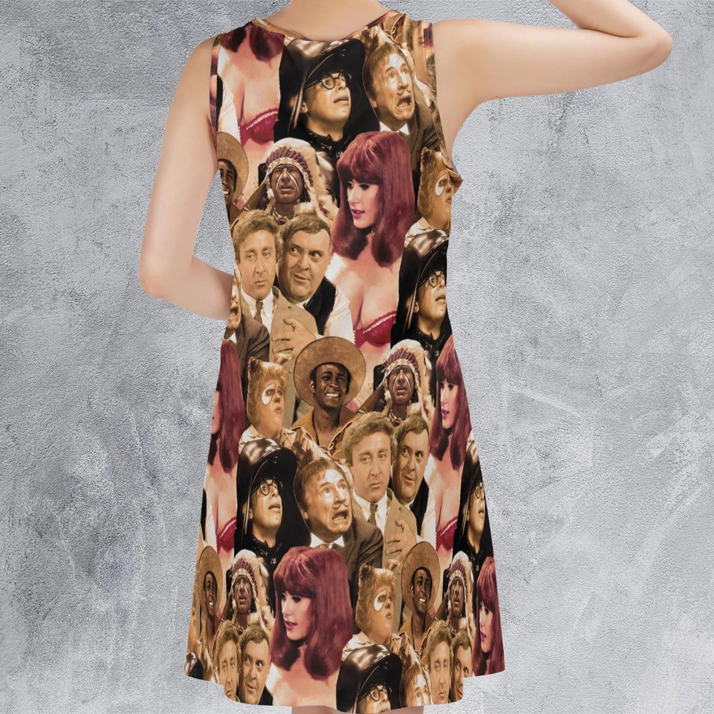 Casual Sleeveless Dress - E32E9YVX