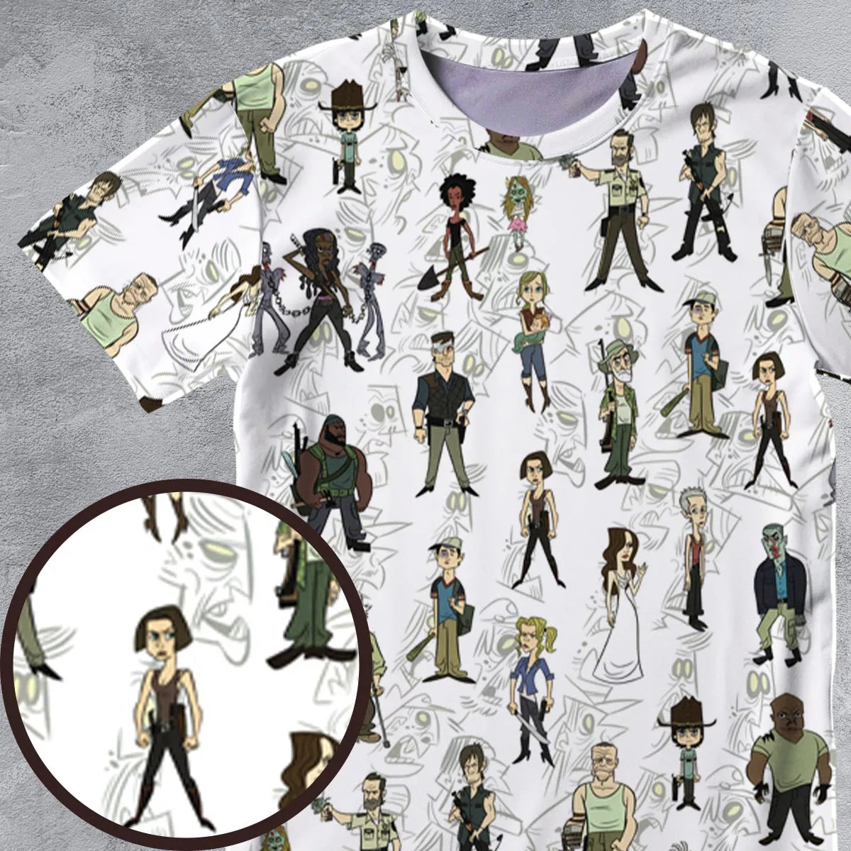 Full Print T-Shirt - 4PWQSJVL