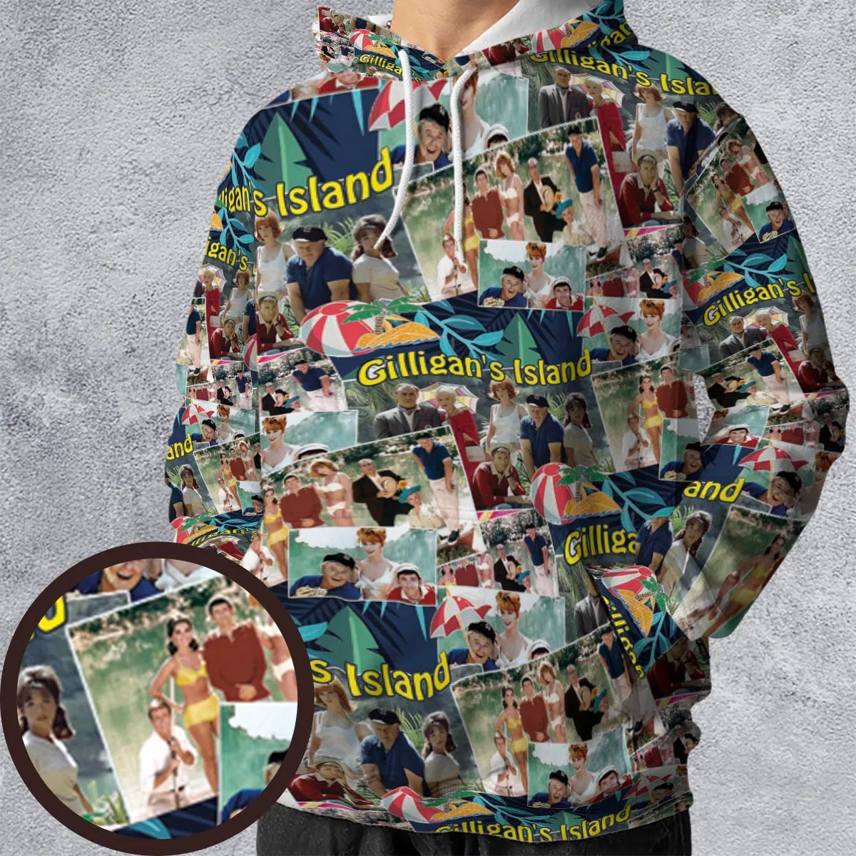 Full Print Hoodie - KJPQWSMR