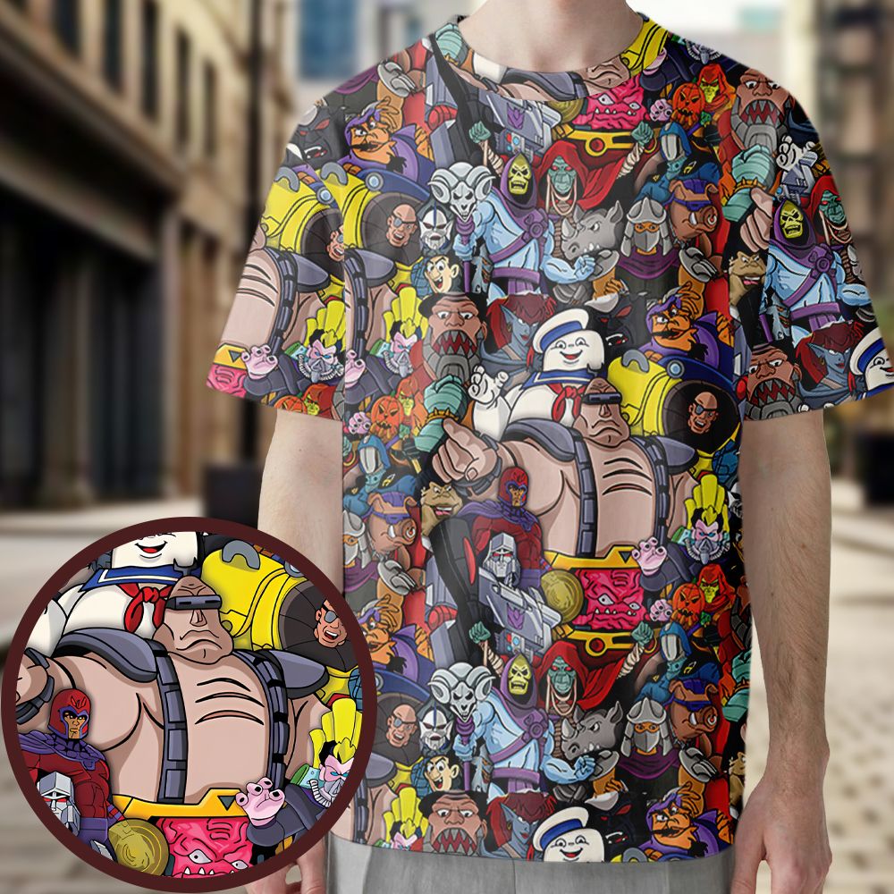 All-Over Print Unisex T-Shirt - Z6LT18F5 -  - 1