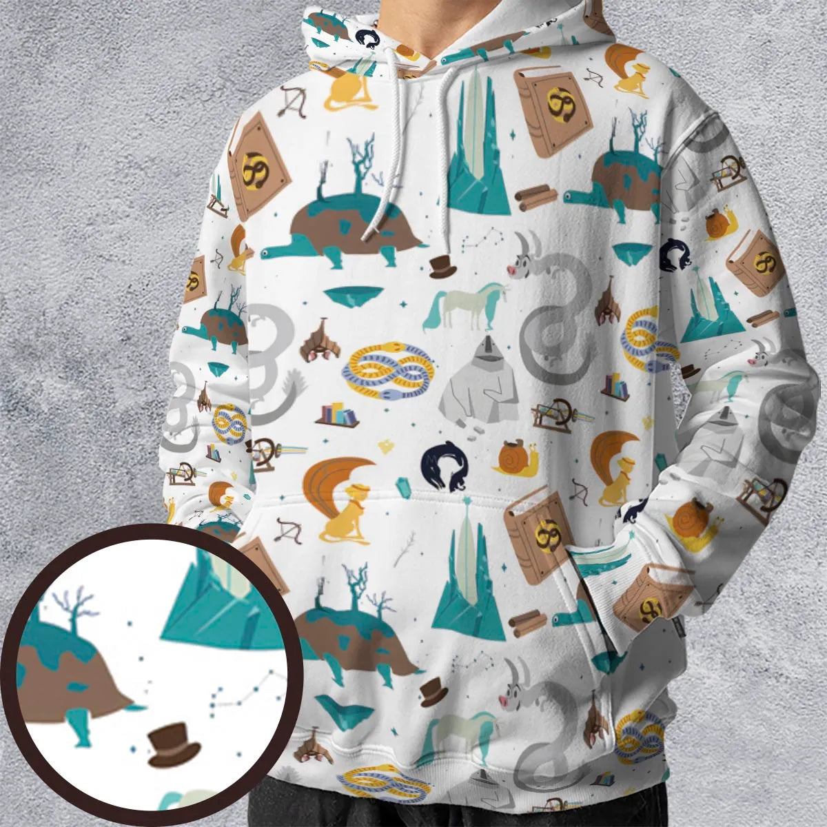 Full Print Hoodie - 8WTTTEZ3
