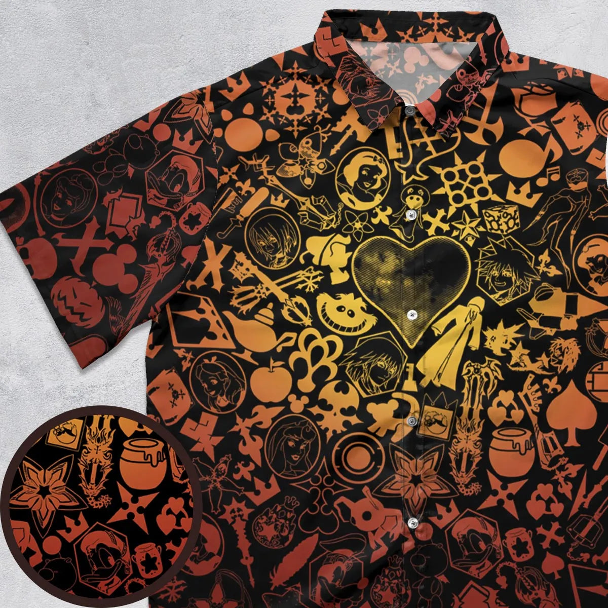 Short Sleeve Button Shirt - WND388WK