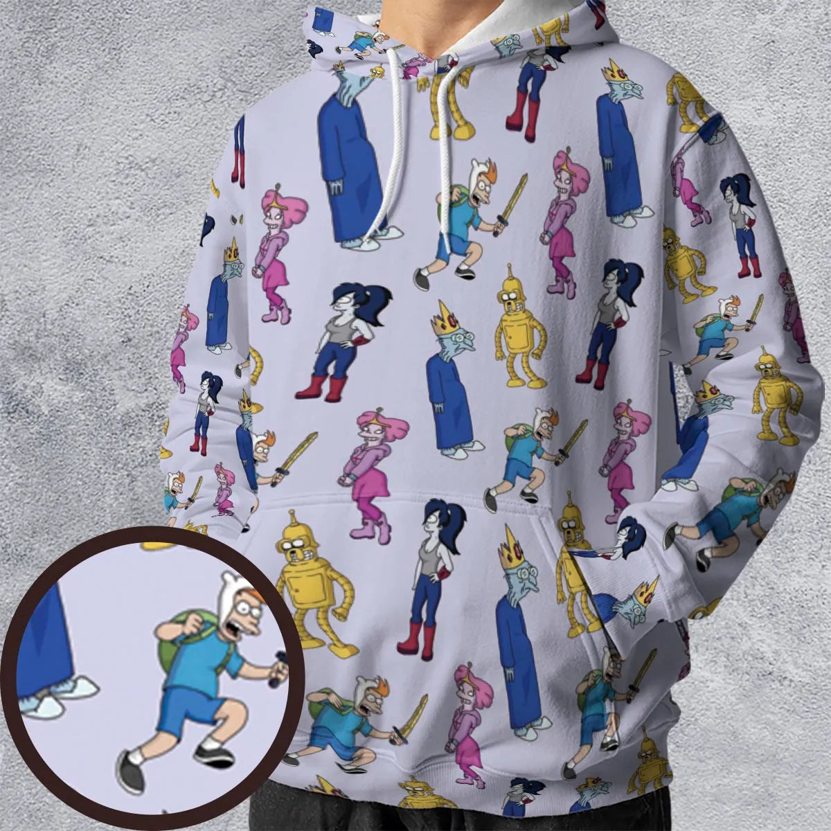 Full Print Hoodie - FUK81Q1D