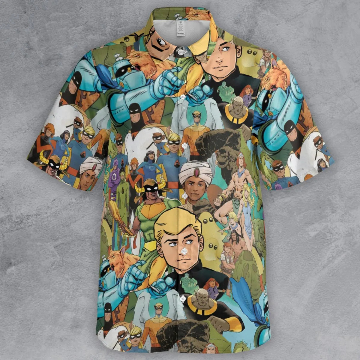 Short Sleeve Button Shirt - TAYPTXP1