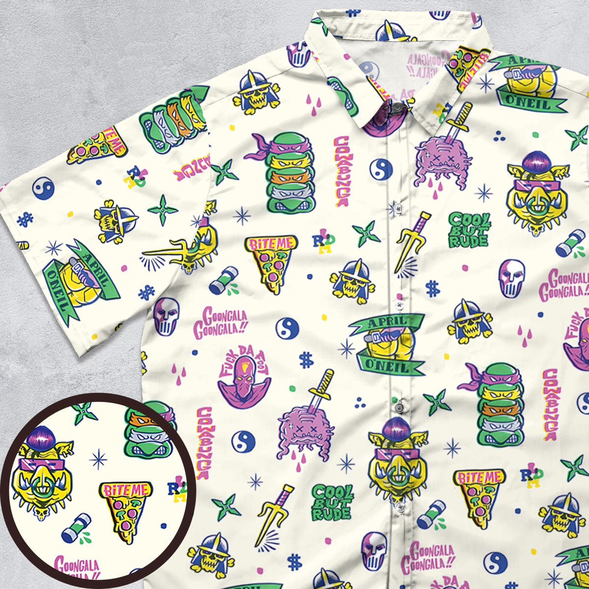 Short Sleeve Button Shirt - LCRUFMVQ