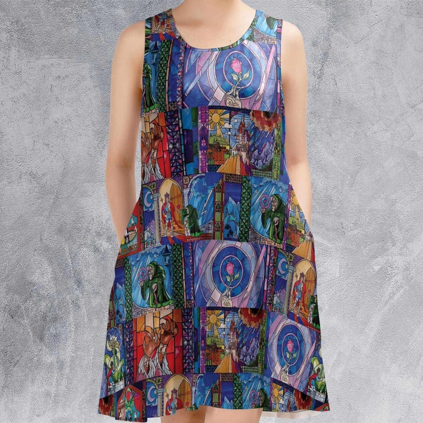 Casual Sleeveless Dress - DR4VRLJE