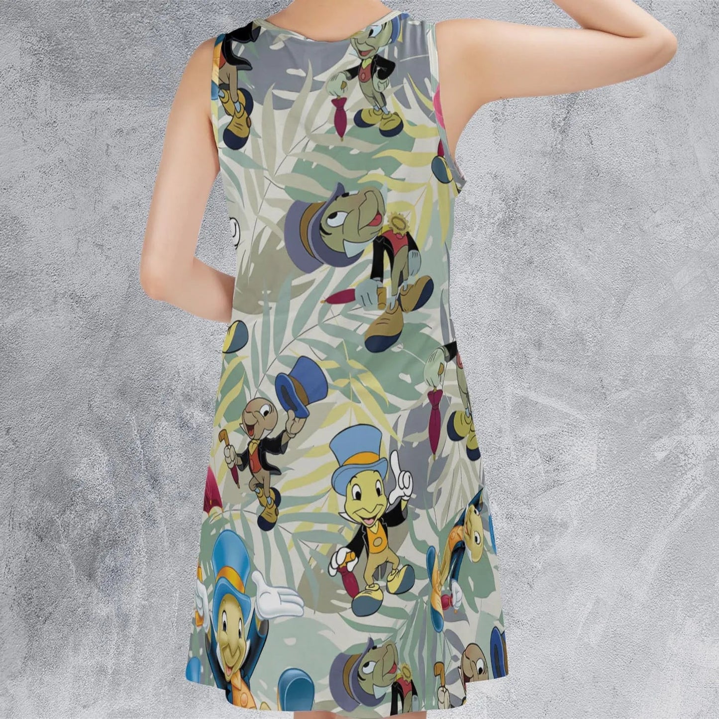 Casual Sleeveless Dress - FDQFUM2F