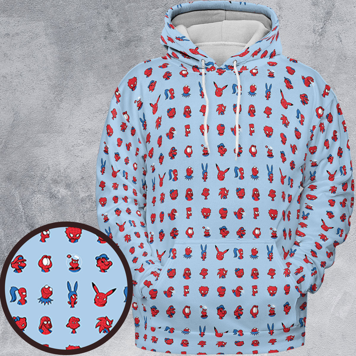 Full Print Hoodie - A2YJ5RAK