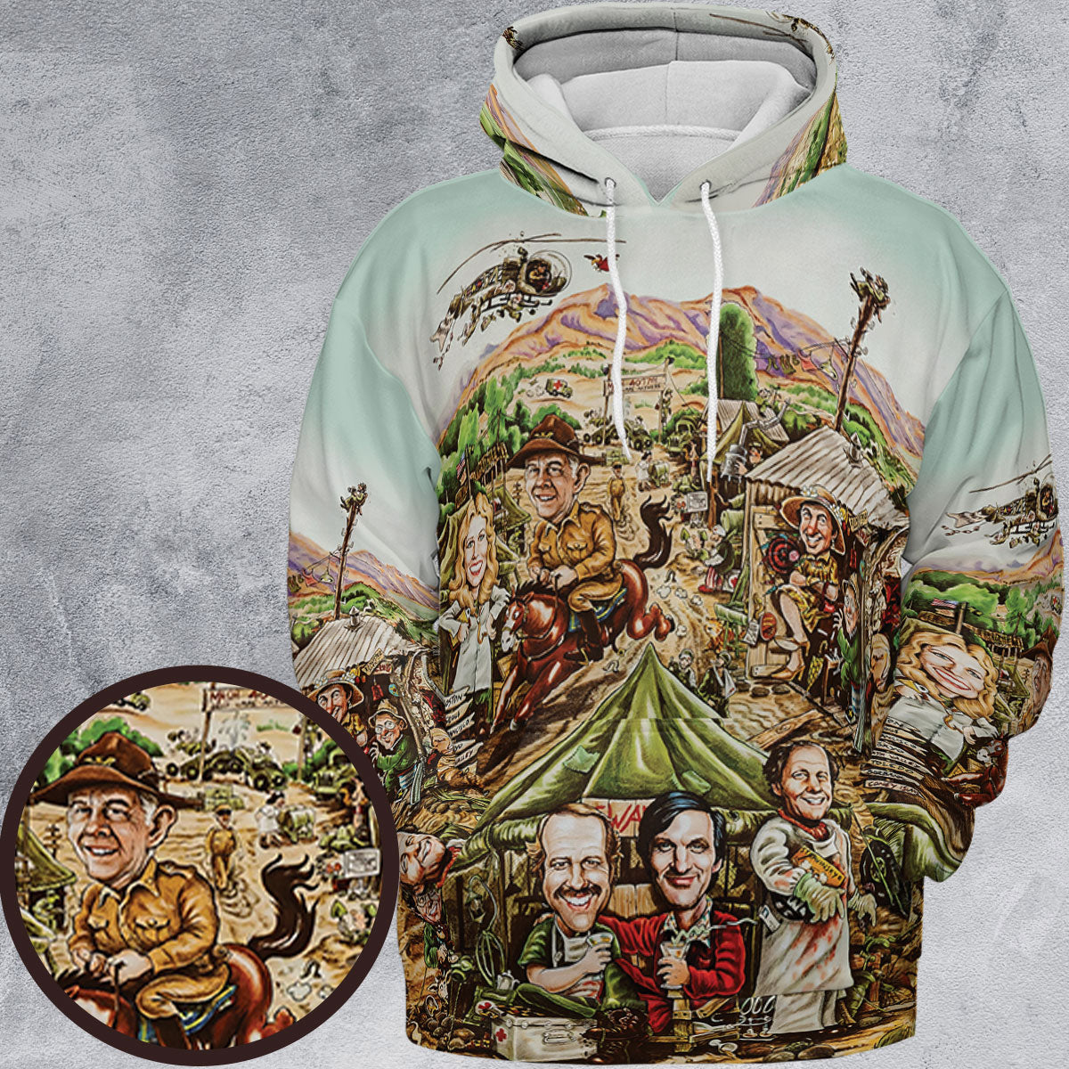 Full Print Hoodie - 9XGF5D4T