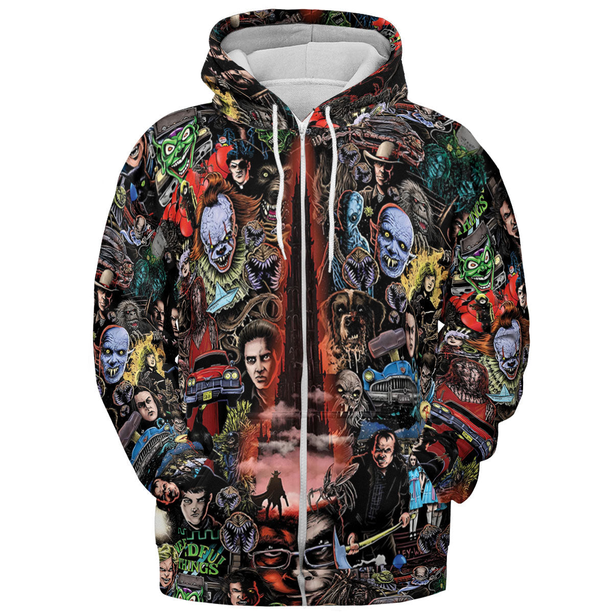 Full Print Hoodie - 7LES4LU3