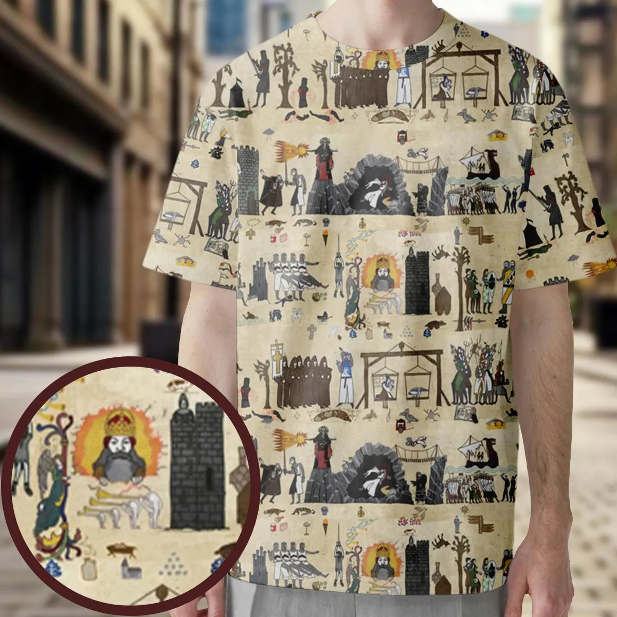 Full Print T-Shirt - 6F8W9E6F