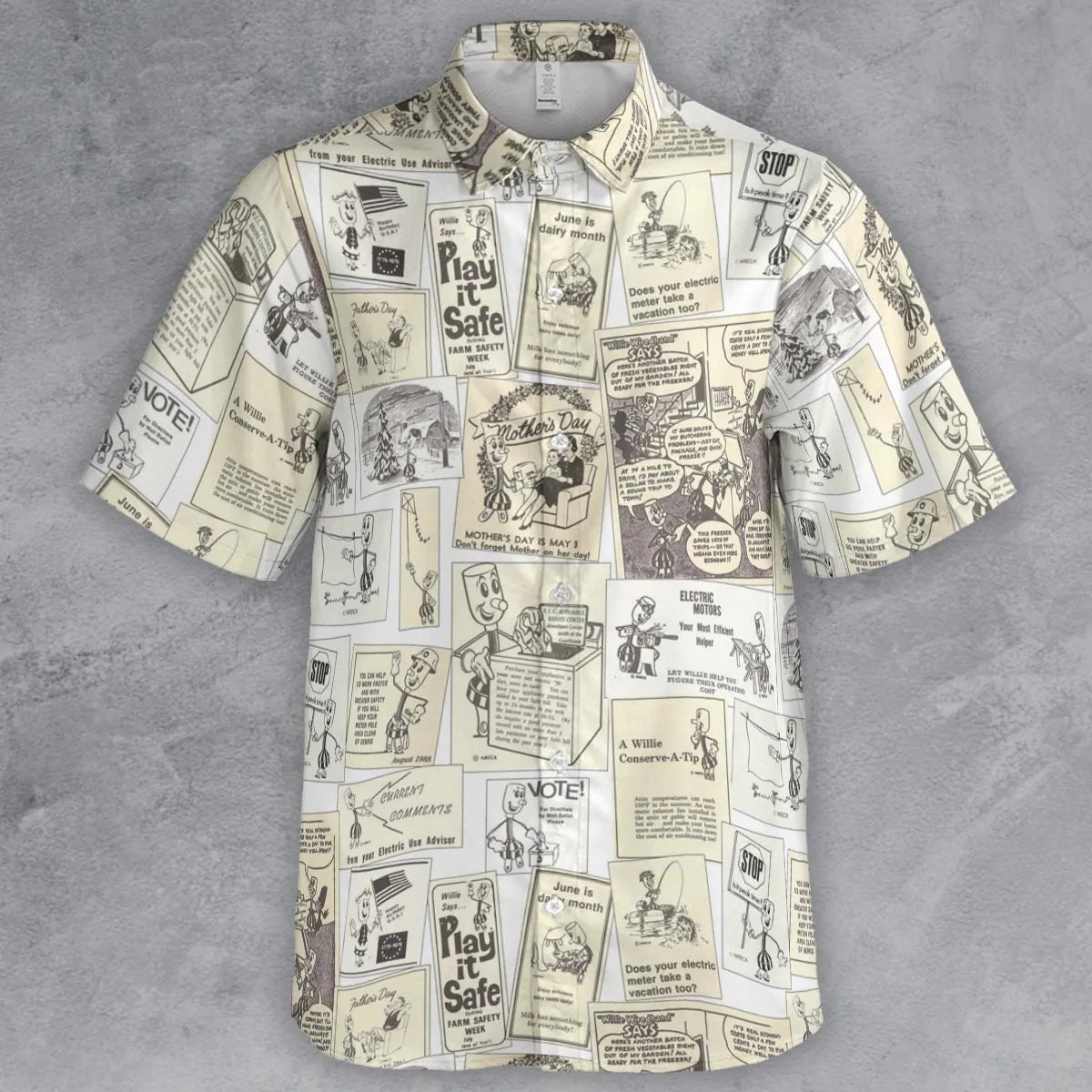 Short Sleeve Button Shirt - L2MZYCCD