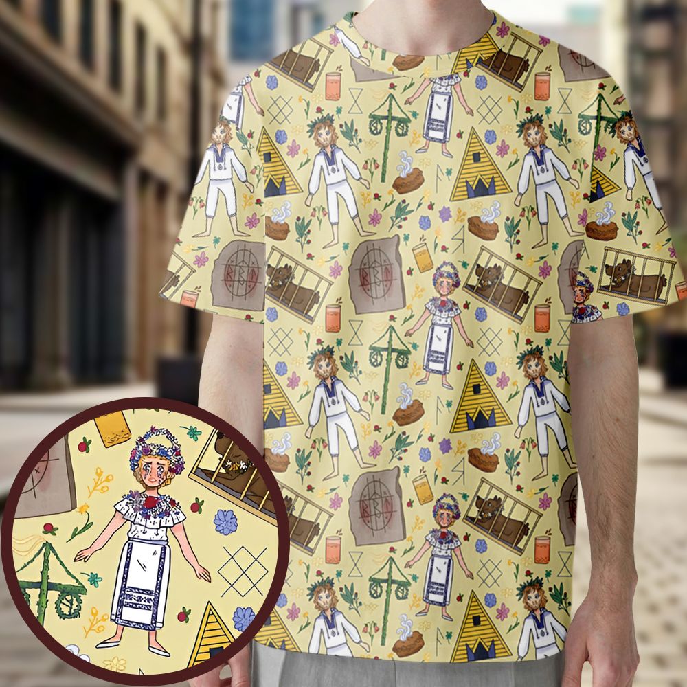 All-Over Print Unisex T-Shirt - 566EV4CX -  - 1