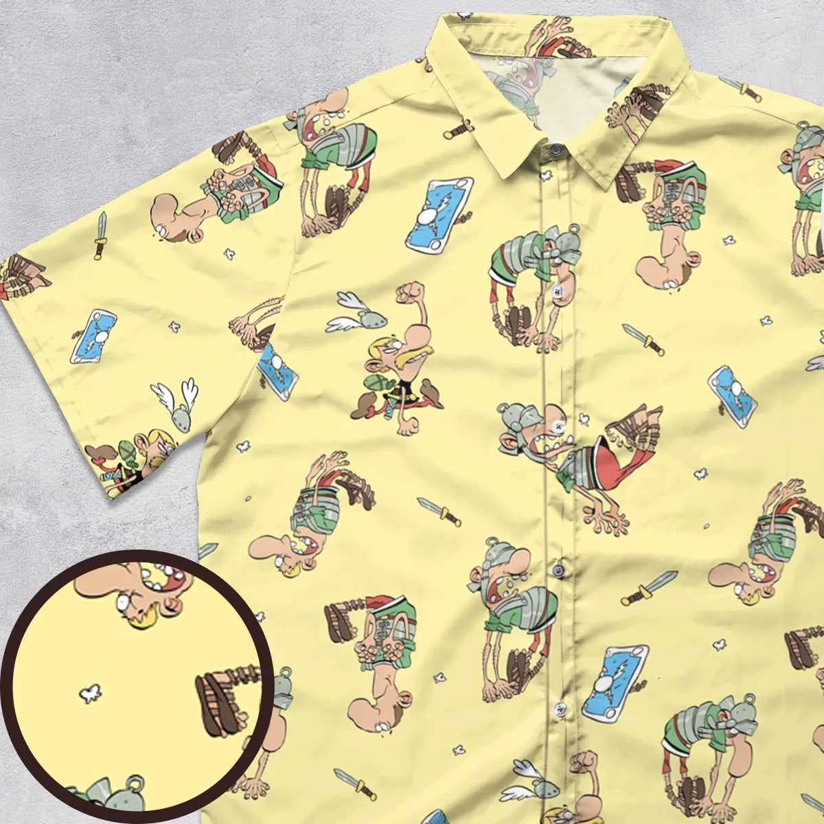 Short Sleeve Button Shirt - XAWZ81W7