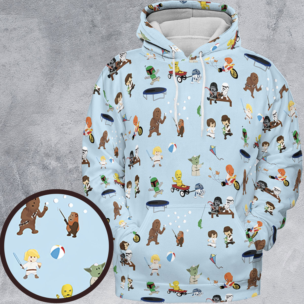 Full Print Hoodie - 2AYGZD8W