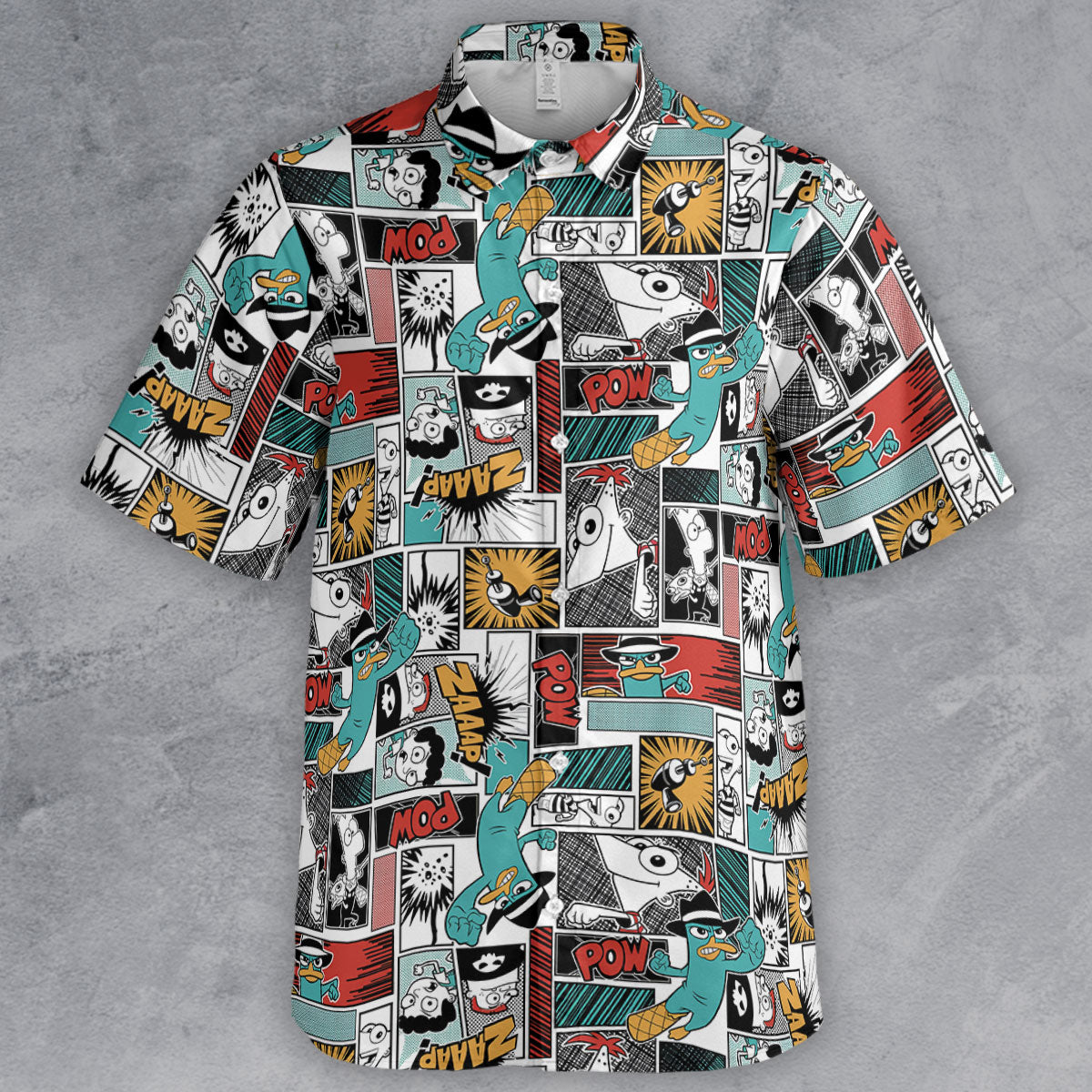 Short Sleeve Button Shirt - K98N2BRU