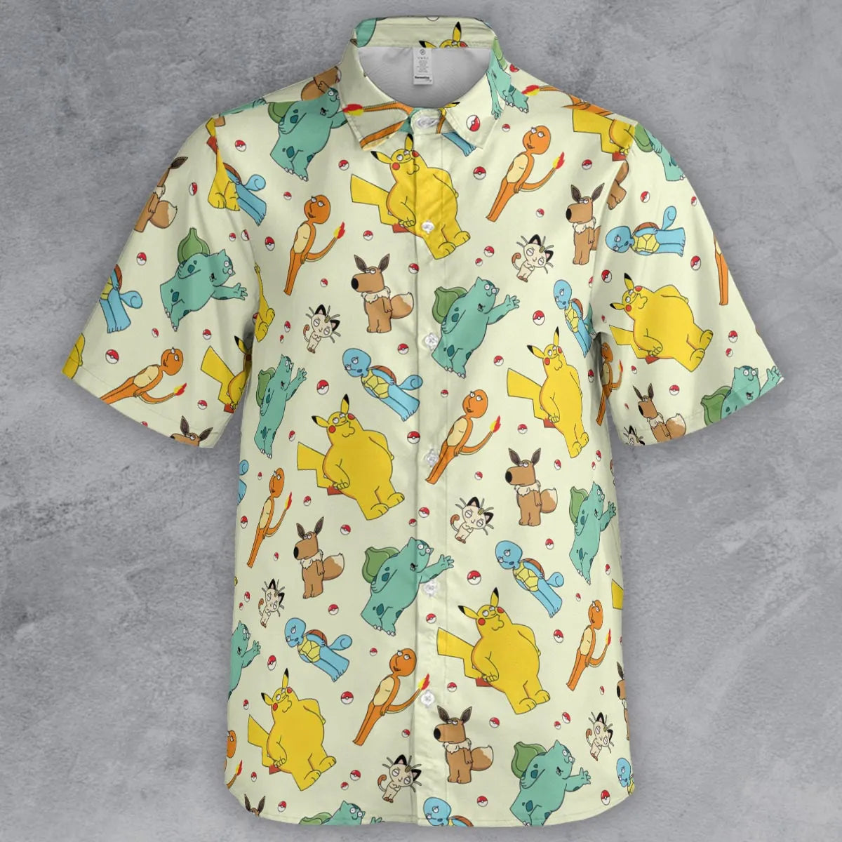 Short Sleeve Button Shirt - BZWMAF77