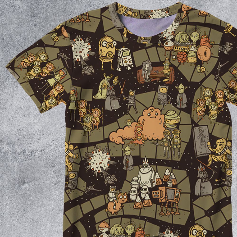 All-Over Print Unisex T-Shirt - 2C7XQVT5 -  - 2