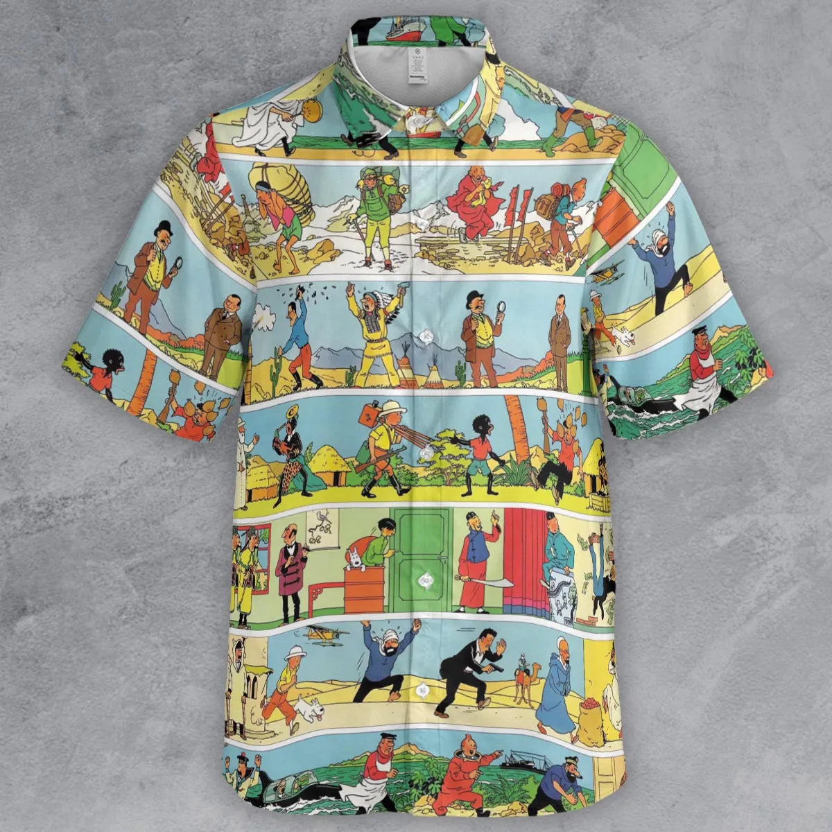 Short Sleeve Button Shirt - GRX9Q2ZH