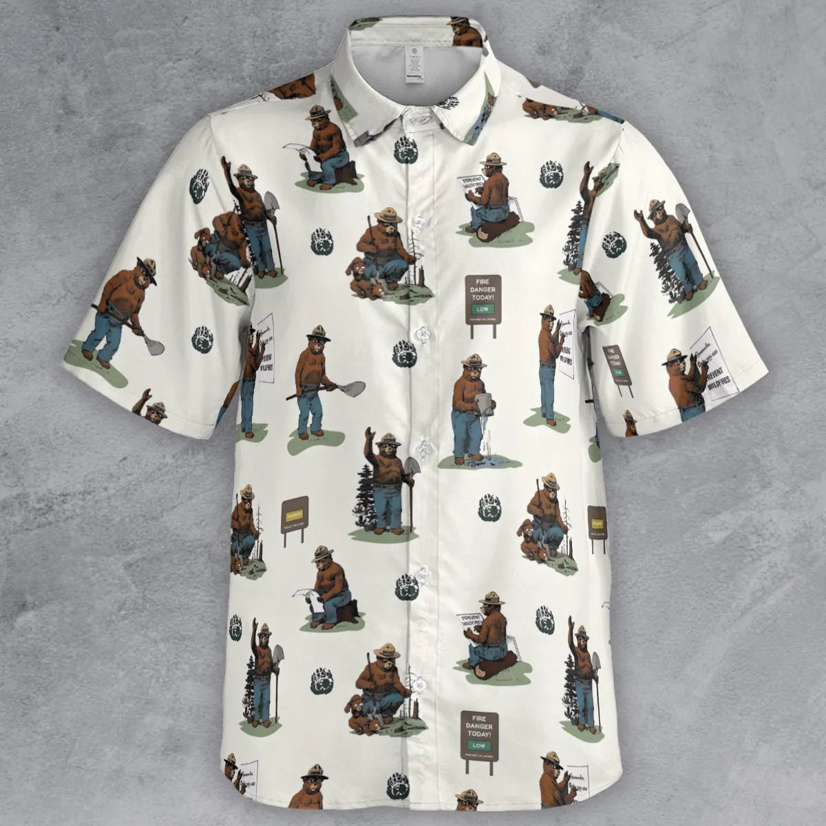 Short Sleeve Button Shirt - FCBWM2KH