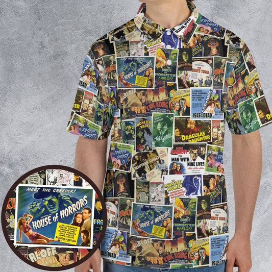 AOP Men/Women Polo Shirt - 96PJBWNB -  - 1