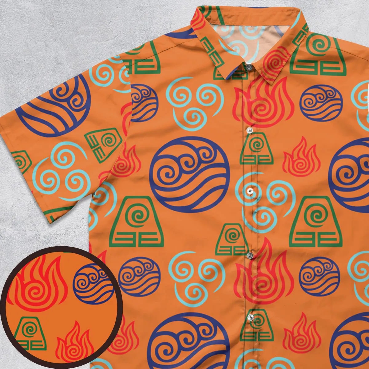 Short Sleeve Button Shirt - 4PFWBNBK