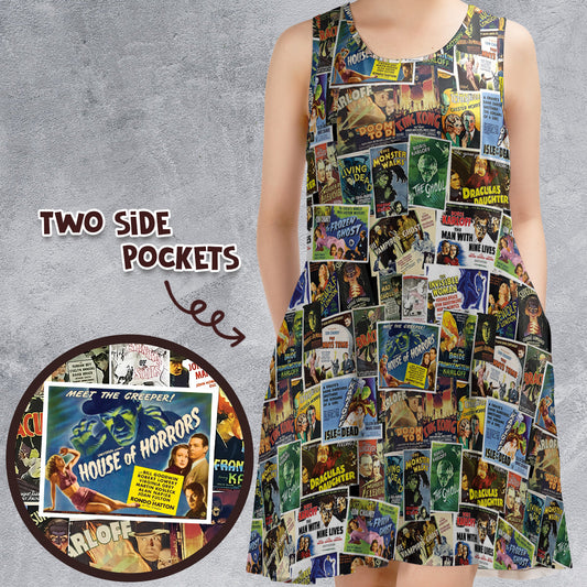Casual Sleeveless Dress - 95UEFWKH