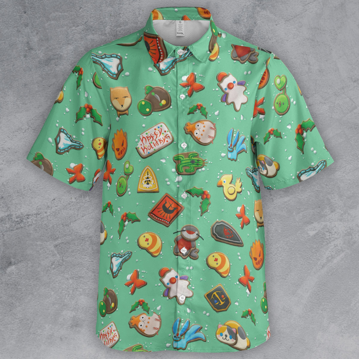 Short Sleeve Button Shirt - 3K7QHAR4
