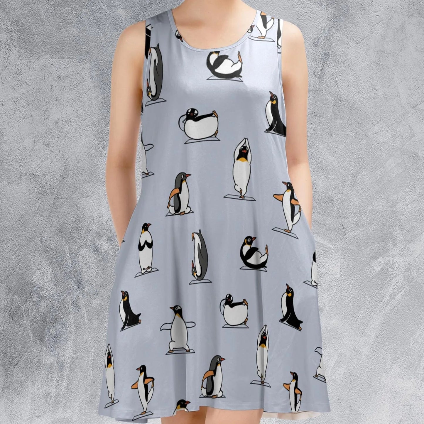 Casual Sleeveless Dress - AV4UL1DA