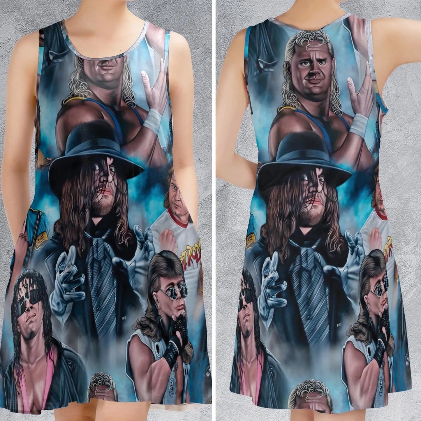 Casual Sleeveless Dress - M5X2MHZ1