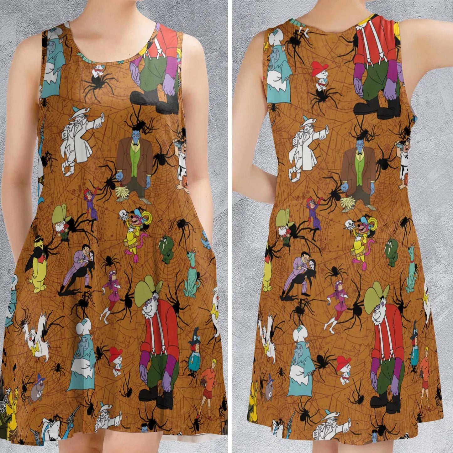 Casual Sleeveless Dress - 4UTGAPZS