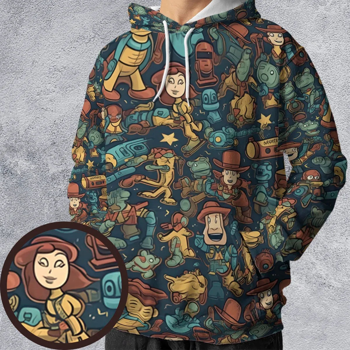 Full Print Hoodie - KVMZWVLC