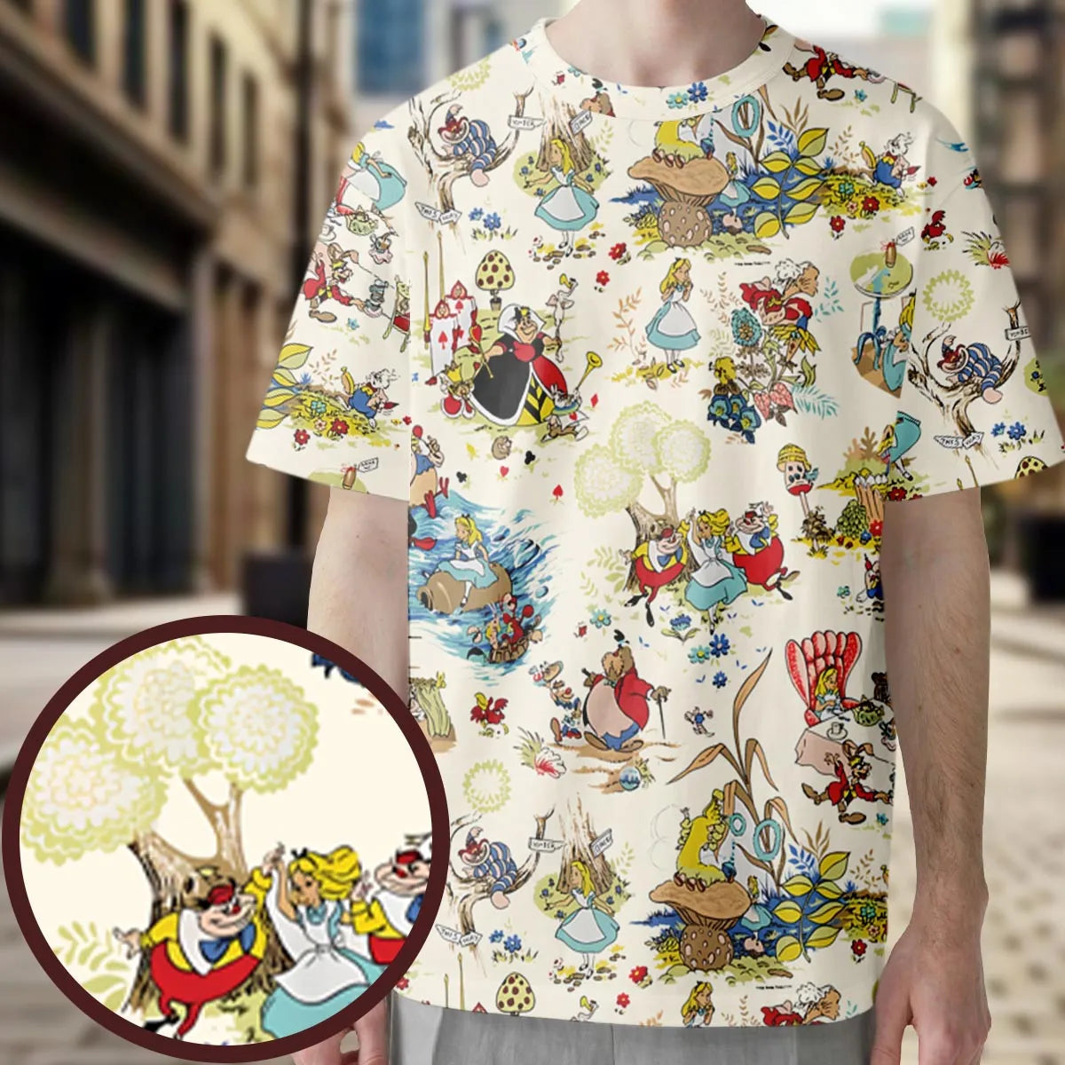 Full Print T-Shirt - JT49TAZH