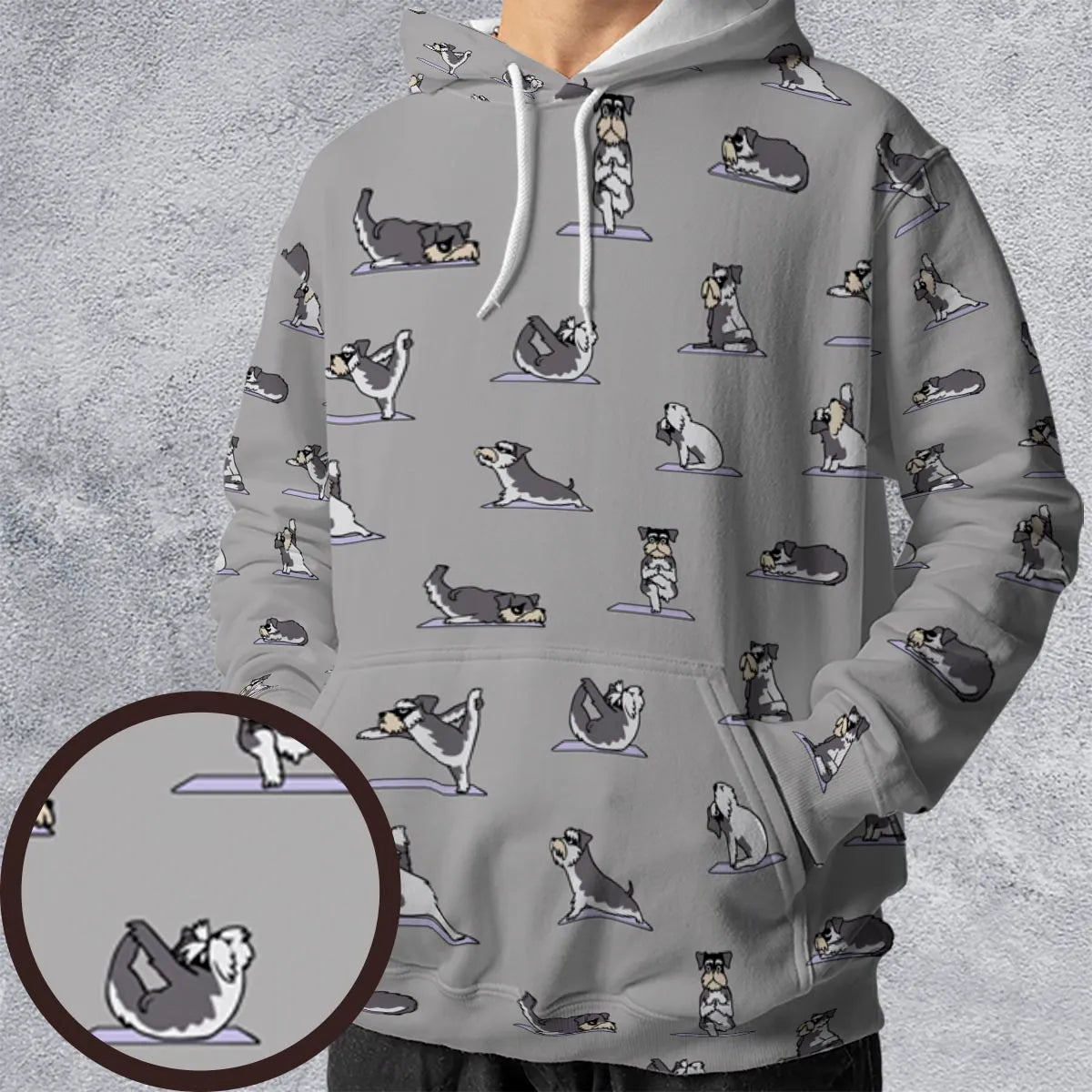 Full Print Hoodie - ZQ2C1PCS