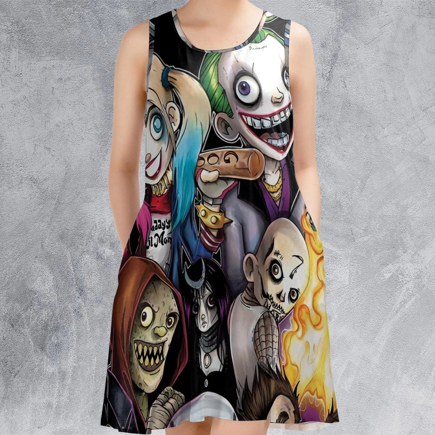 Casual Sleeveless Dress - 6CXZ3G25