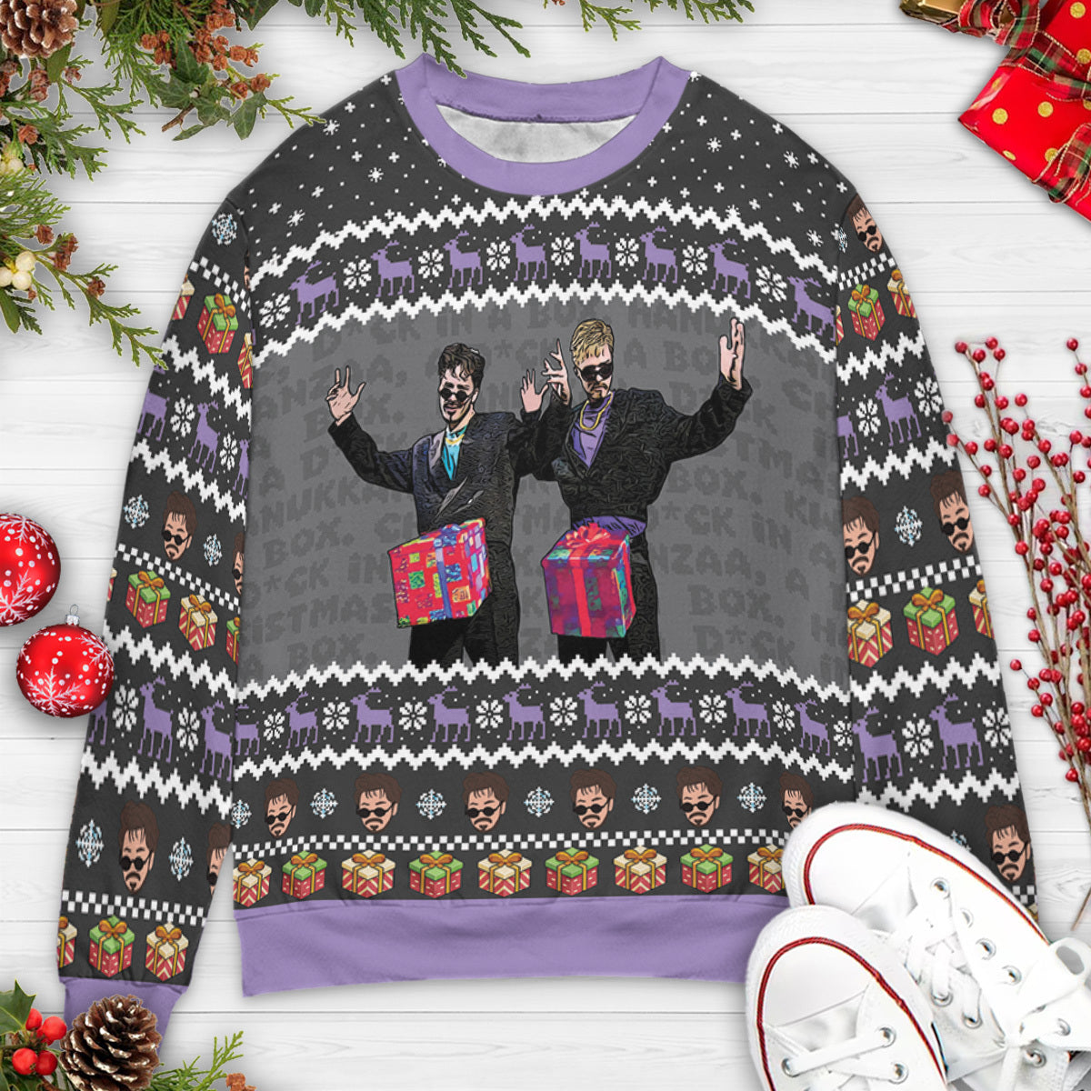 Ugly Christmas Sweatshirt - PTUQXNGY
