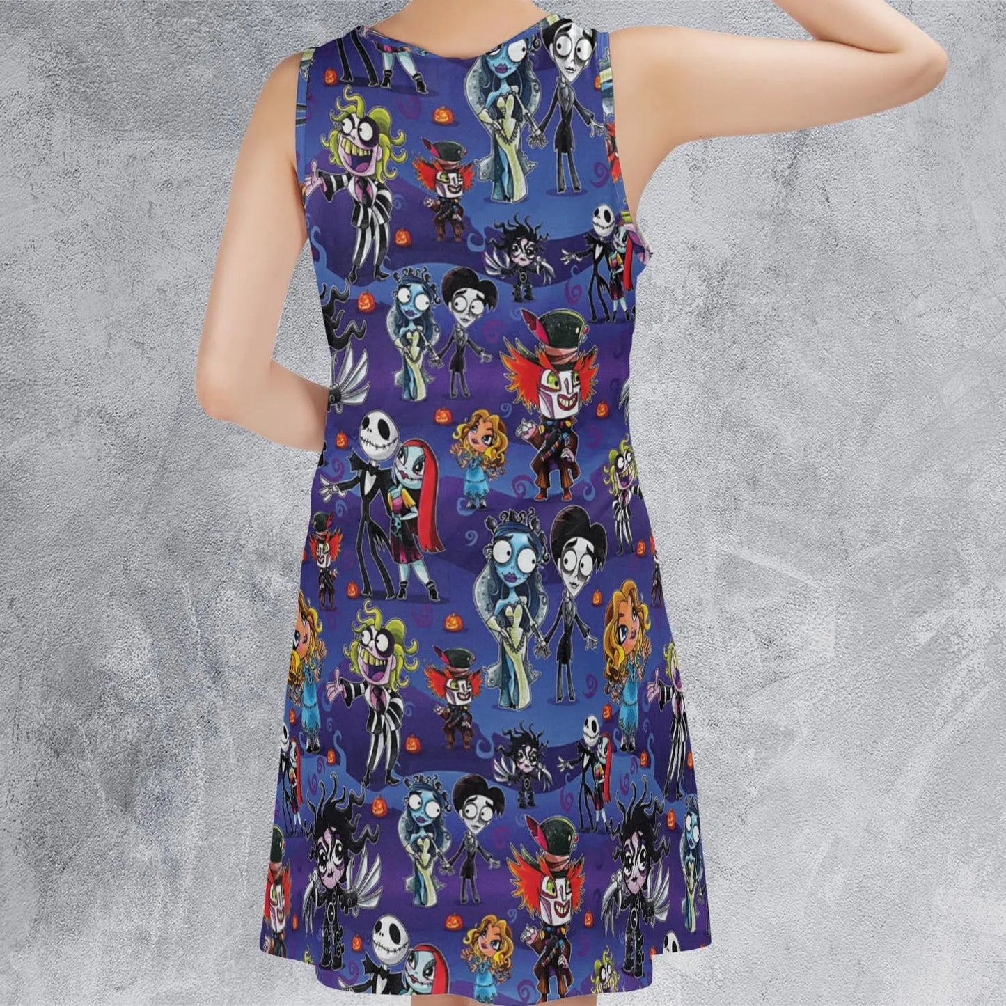 Casual Sleeveless Dress - FEHDK3ZT