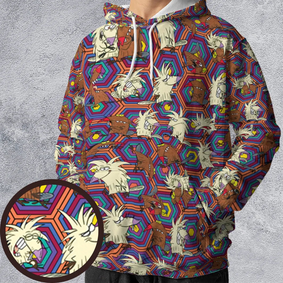 Full Print Hoodie - PKH4UMY1
