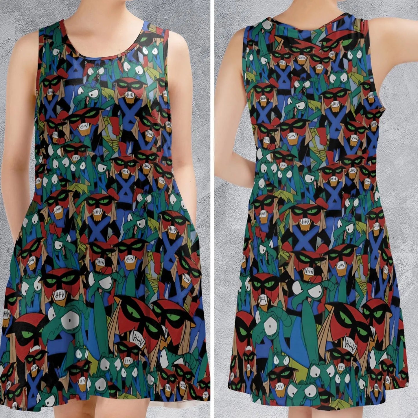 Casual Sleeveless Dress - TFDGDAMA