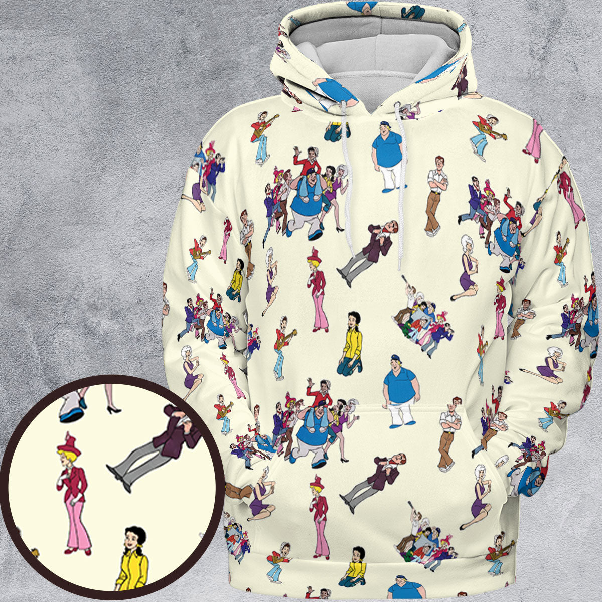 Full Print Hoodie - S1APZPU2