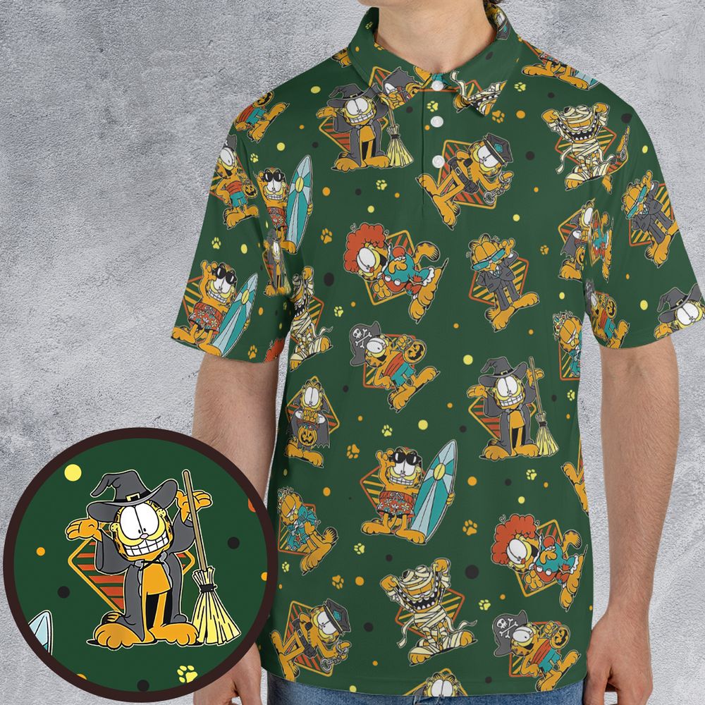 AOP Men/Women Polo Shirt - JA6MXD5K -  - 1