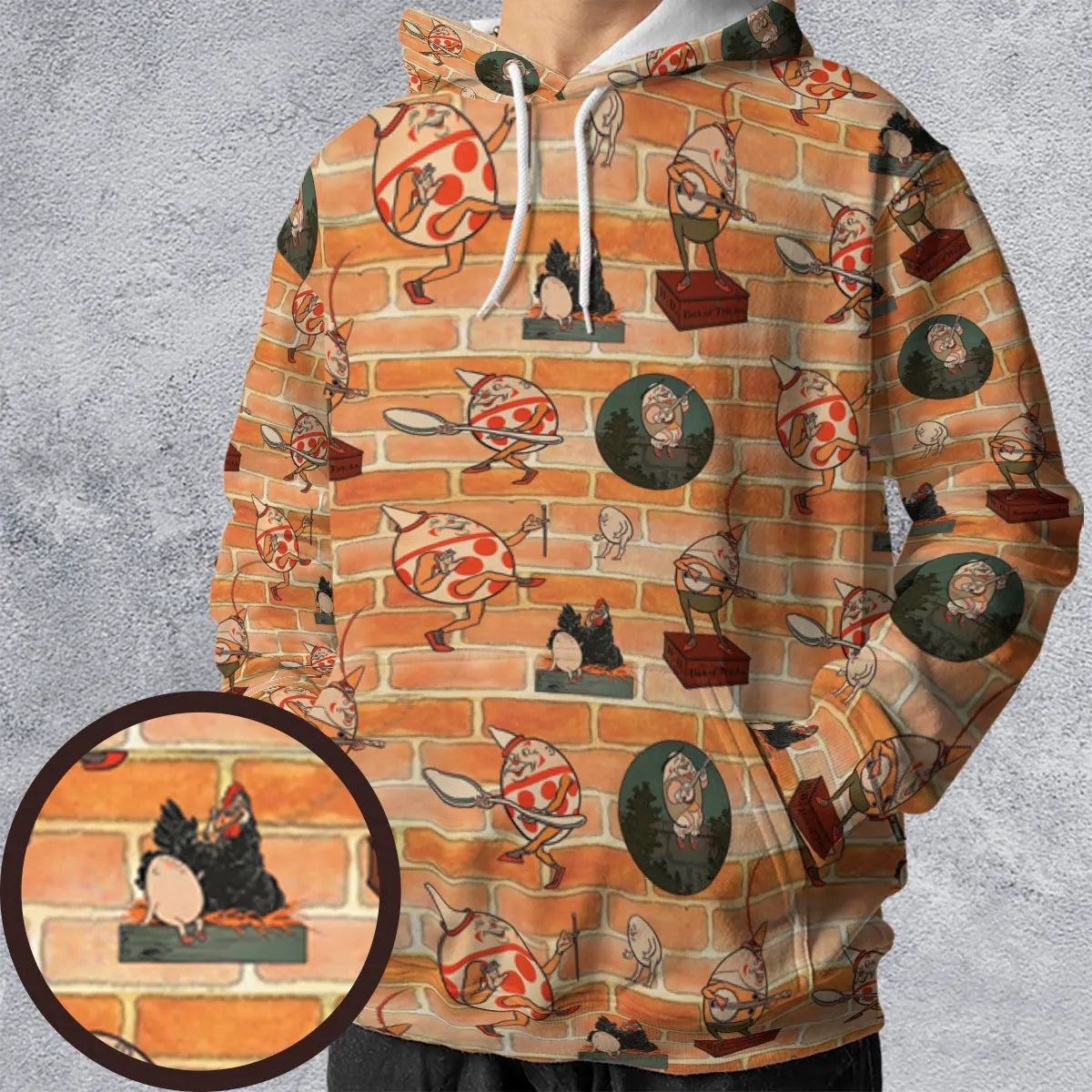 Full Print Hoodie - NASQ1TUX