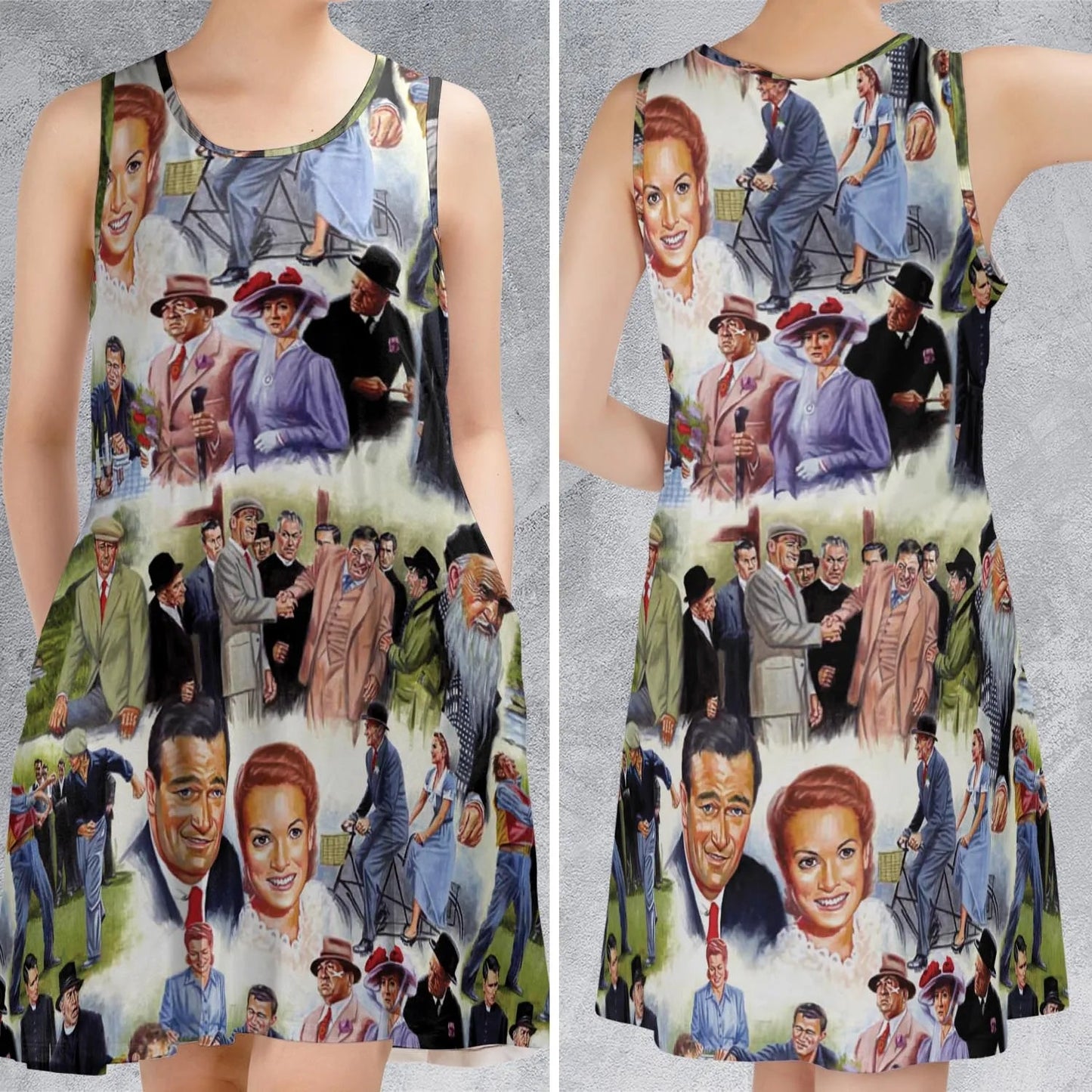 Casual Sleeveless Dress - U66R2NDP