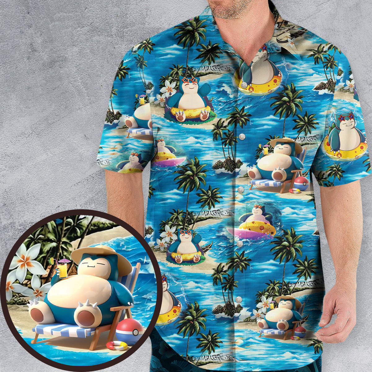 Hawaiian Shirt - 3AN366GN