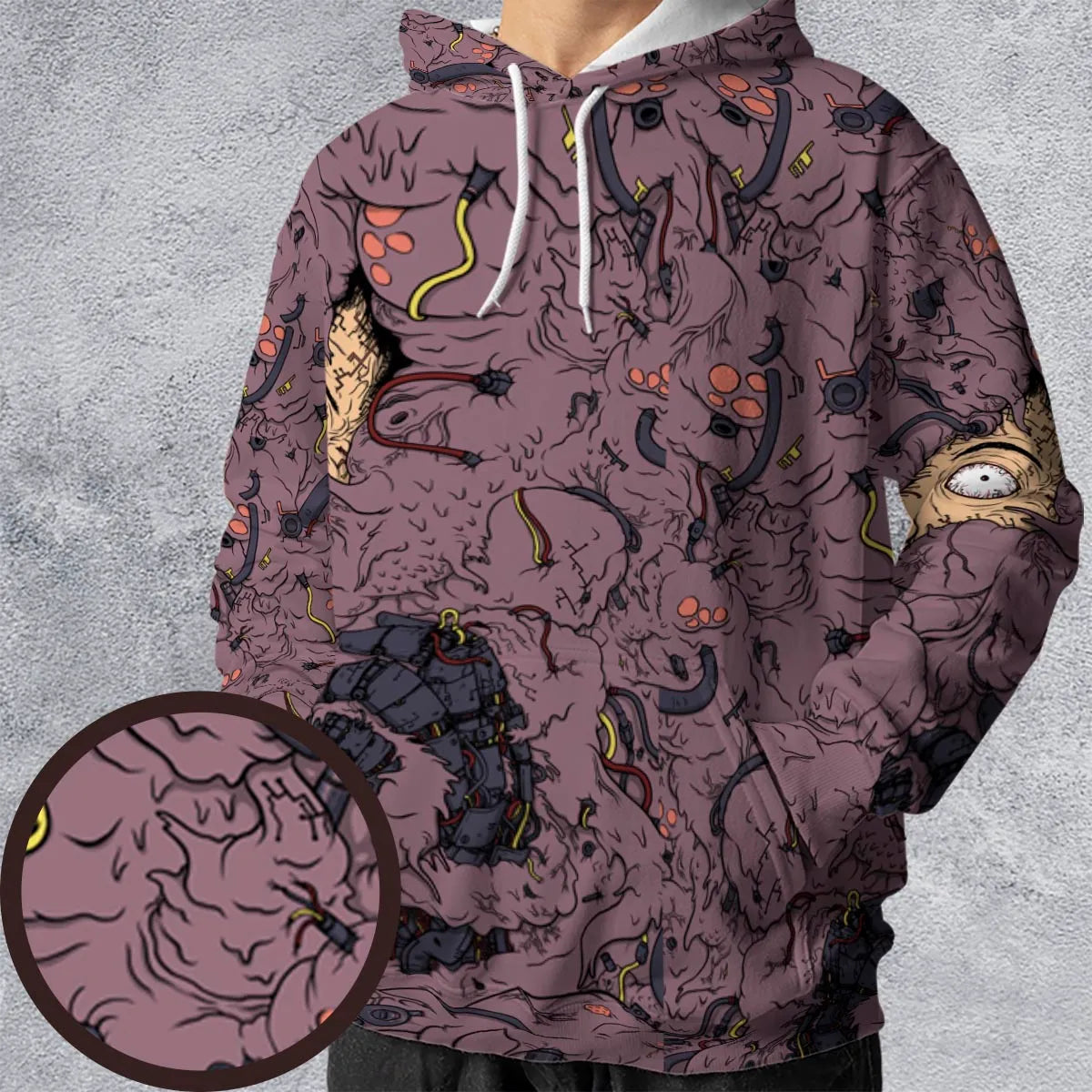 Full Print Hoodie - QDHLUS73