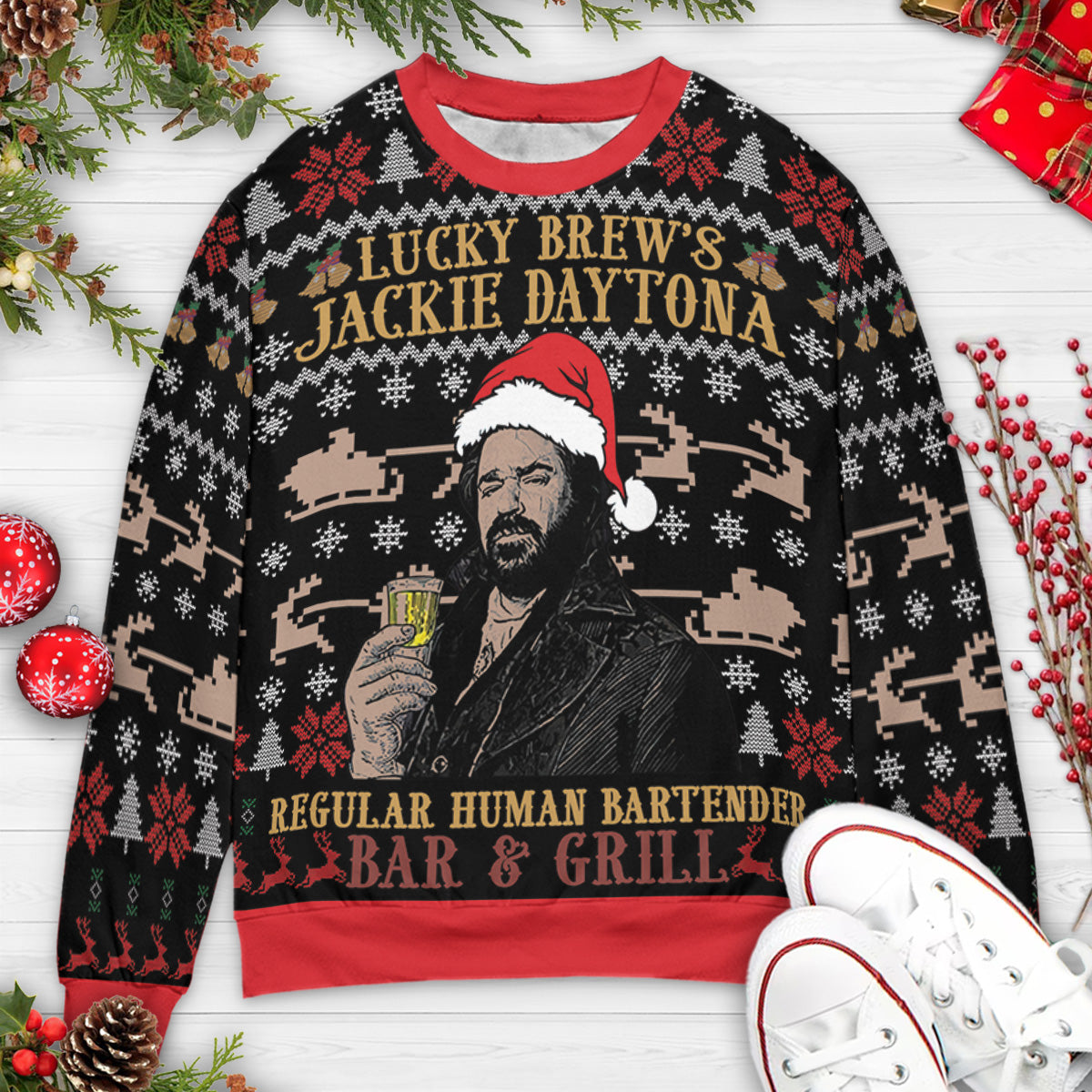 Ugly Christmas Sweatshirt - BGGXPS6D