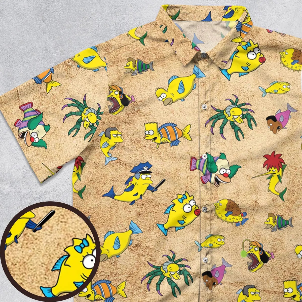 Short Sleeve Button Shirt - 71T4S165