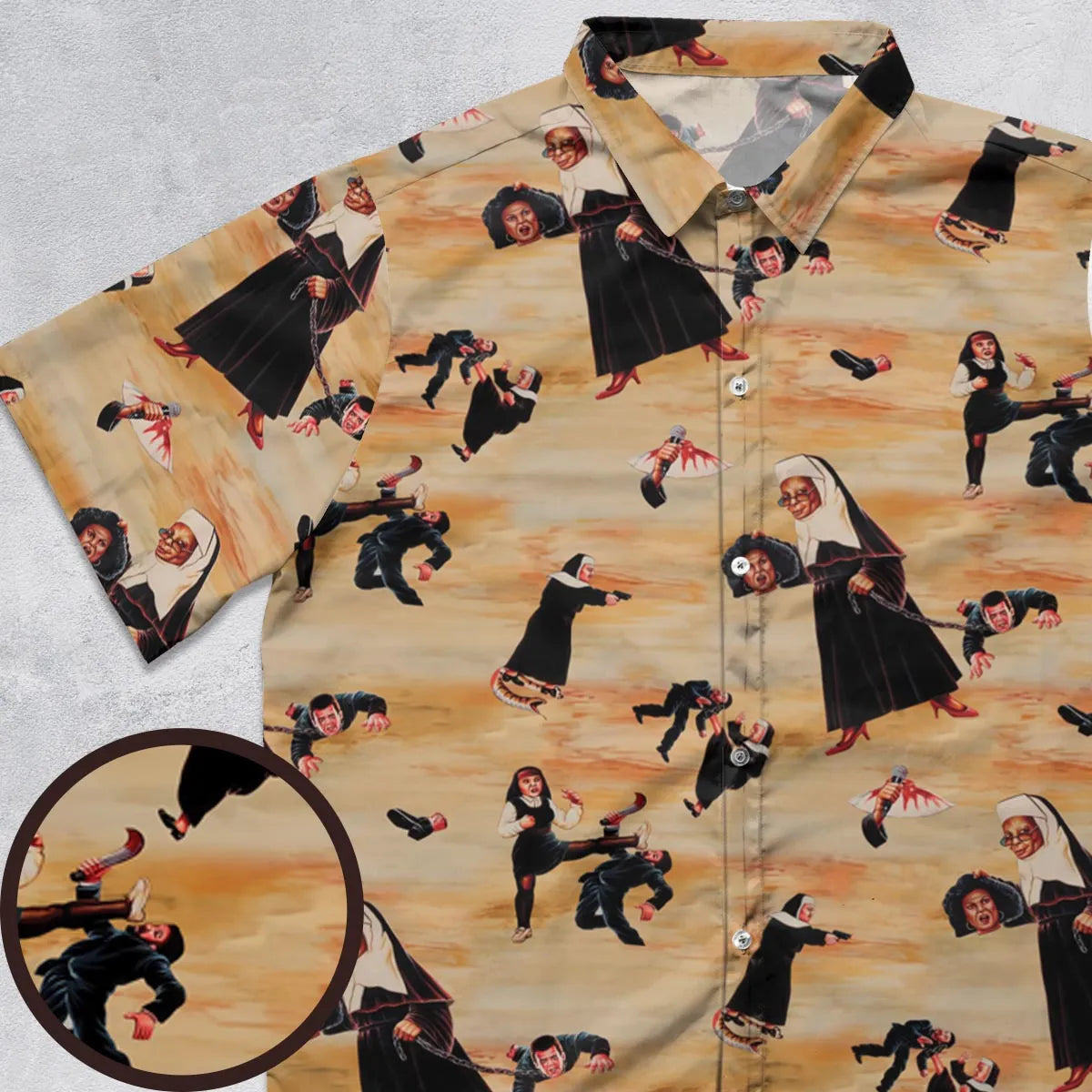 Short Sleeve Button Shirt - UXEWK24A