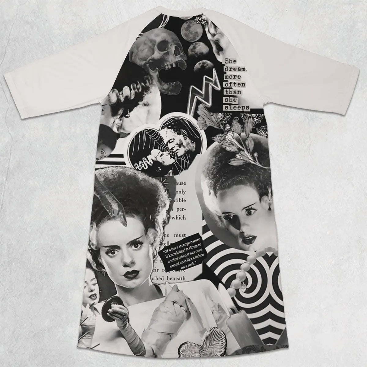 3/4 Sleeve Raglan Dress - 5H7SNKTX